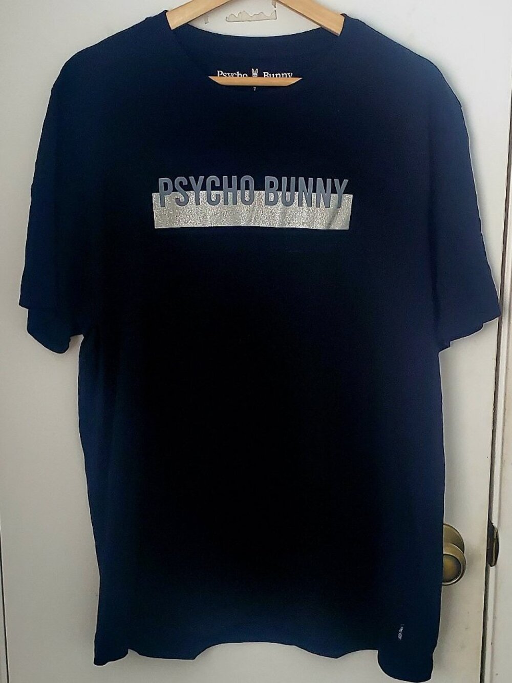 Psycho Bunny Graphic Wordmark T-Shirt Men's Size XL